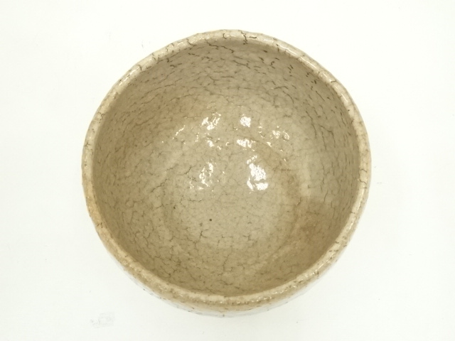 道具 ] - 道具 萩焼 作家物 茶碗（銘：笑顔）（十二代 久田宗也